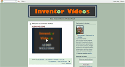 Desktop Screenshot of inventorvideos.blogspot.com