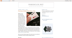 Desktop Screenshot of pokerclix.blogspot.com