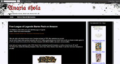 Desktop Screenshot of anariashola.blogspot.com