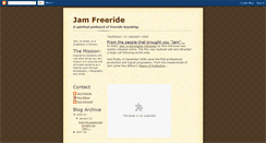 Desktop Screenshot of jamfreeride.blogspot.com