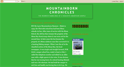 Desktop Screenshot of mountainborn.blogspot.com