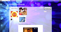 Desktop Screenshot of musicamundoreport.blogspot.com