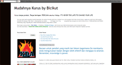 Desktop Screenshot of bicikut.blogspot.com