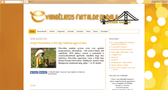 Desktop Screenshot of evangelikus-ifi.blogspot.com