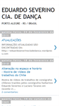 Mobile Screenshot of eduardoseverinociadedanca.blogspot.com