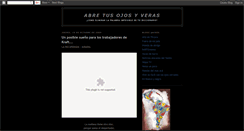 Desktop Screenshot of abretusojosyveras.blogspot.com