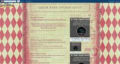 Desktop Screenshot of cedarparkcoupondivas.blogspot.com