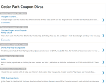 Tablet Screenshot of cedarparkcoupondivas.blogspot.com