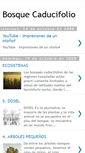 Mobile Screenshot of bosquecaducifolio.blogspot.com