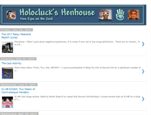 Tablet Screenshot of holocluck.blogspot.com