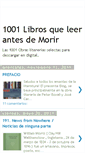 Mobile Screenshot of 1001-libros.blogspot.com