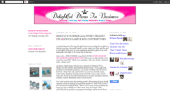 Desktop Screenshot of delightfuldivasinbusiness.blogspot.com