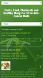 Mobile Screenshot of food-chemicals-and-anti-cancer-diet.blogspot.com