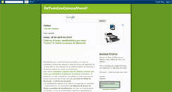 Desktop Screenshot of detodoconcabezaahora.blogspot.com