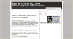 Desktop Screenshot of moneyster.blogspot.com