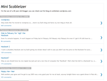 Tablet Screenshot of miniscobleizer.blogspot.com