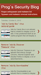 Mobile Screenshot of progssecurityblog.blogspot.com