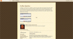 Desktop Screenshot of coffee-quebec.blogspot.com