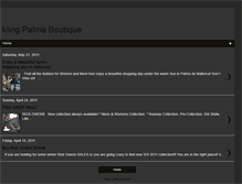 Tablet Screenshot of klingpalmaboutique-mallorca.blogspot.com