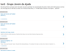 Tablet Screenshot of iurd-grupojovemdaajuda.blogspot.com