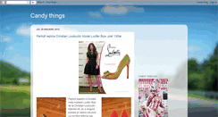 Desktop Screenshot of candythings4u.blogspot.com