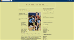 Desktop Screenshot of njhighschoolbasketball.blogspot.com