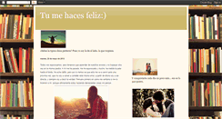 Desktop Screenshot of graciasatisoyfeliz.blogspot.com