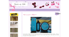 Desktop Screenshot of makeupadd.blogspot.com