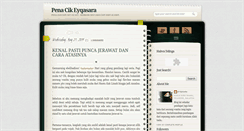 Desktop Screenshot of eyqasara-marie.blogspot.com