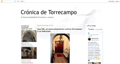 Desktop Screenshot of cronicadetorrecampo.blogspot.com