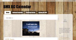 Desktop Screenshot of bmxcalendar.blogspot.com