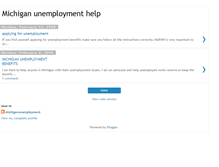 Tablet Screenshot of michiganunemploymentappeals.blogspot.com