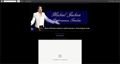 Desktop Screenshot of bestofmichaeljacksonlive.blogspot.com