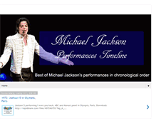 Tablet Screenshot of bestofmichaeljacksonlive.blogspot.com