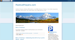 Desktop Screenshot of positiveaffirmationprayers.blogspot.com