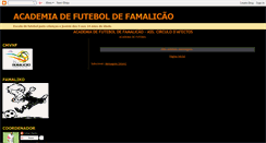 Desktop Screenshot of academiafutebolfamalicao.blogspot.com