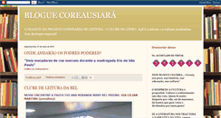 Desktop Screenshot of coreausiara.blogspot.com