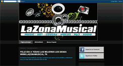 Desktop Screenshot of lazonamusicalcolombia.blogspot.com