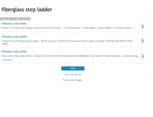 Tablet Screenshot of fiberglass-step-ladder2.blogspot.com