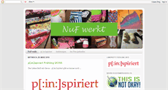 Desktop Screenshot of nadel-und-faden.blogspot.com