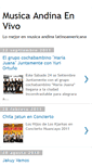 Mobile Screenshot of musicaandinaenvivo.blogspot.com