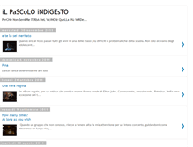 Tablet Screenshot of ilpascoloindigesto.blogspot.com