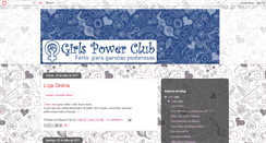 Desktop Screenshot of girlspowerclub.blogspot.com