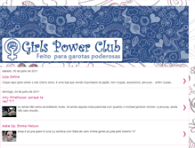 Tablet Screenshot of girlspowerclub.blogspot.com