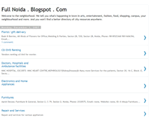 Tablet Screenshot of fullnoida.blogspot.com