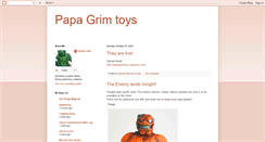 Desktop Screenshot of papagrimtoys.blogspot.com