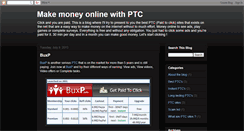 Desktop Screenshot of payforclicking.blogspot.com