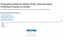 Tablet Screenshot of kirjanpitoa.blogspot.com