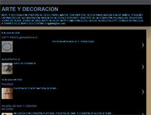 Tablet Screenshot of gatty-arteydecoracion.blogspot.com