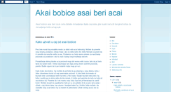 Desktop Screenshot of akaibobiceacaiberiasai.blogspot.com
